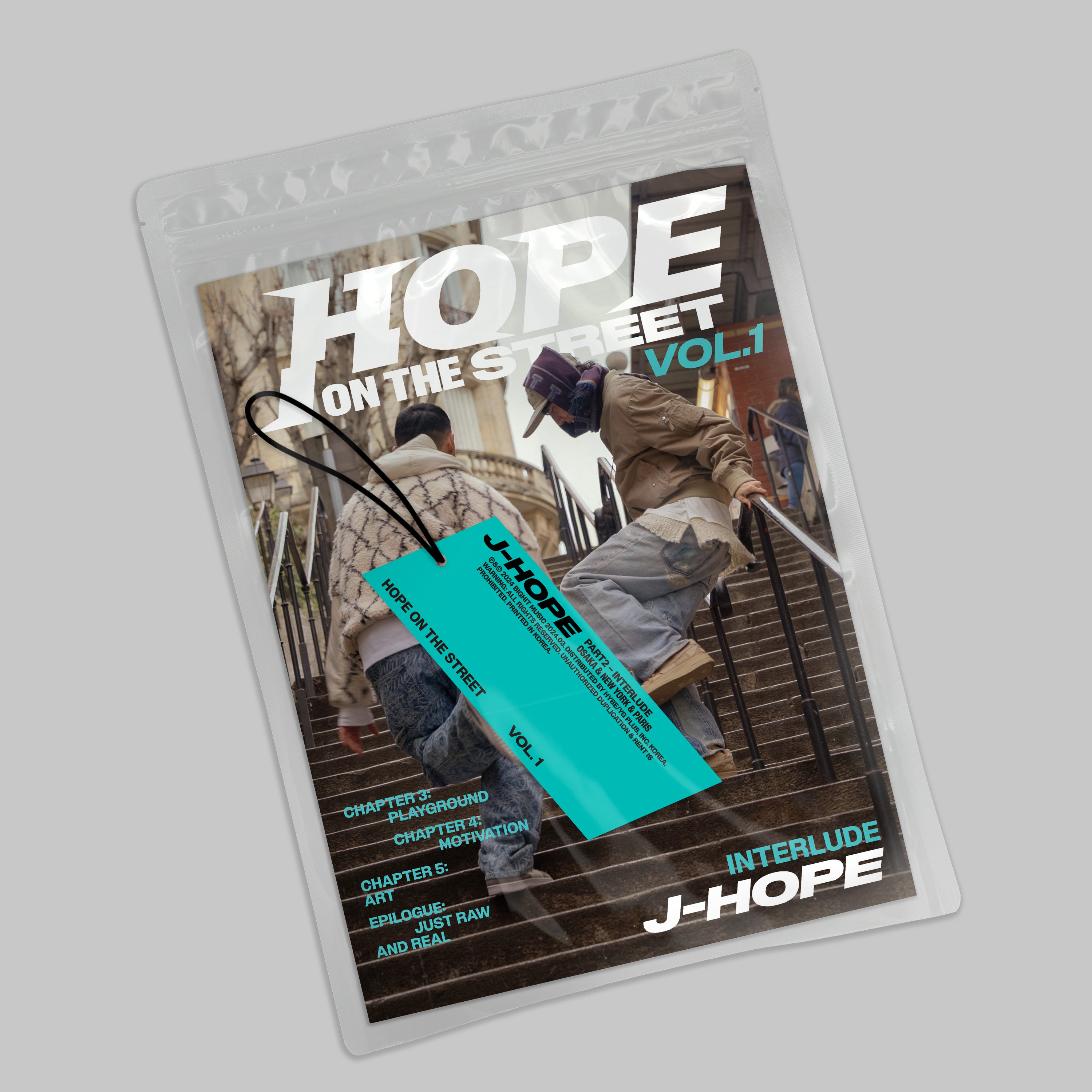 J-HOPE (BTS) - HOPE ON THE STREET VOL. 1 (INTERLUDE VERSION)(CD