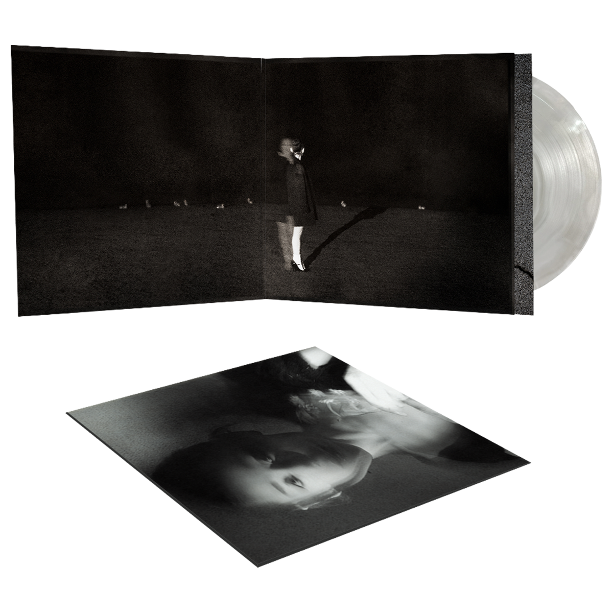 Ariana Grande - Petal Cloudy Gray Girl LP