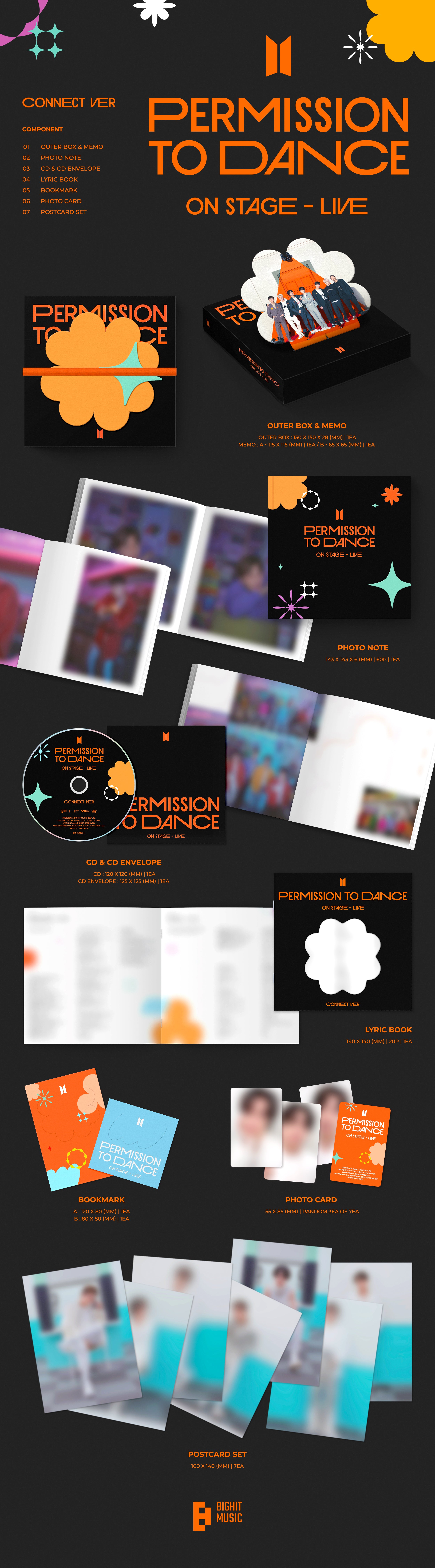 BTS - Permission to Dance On Stage Live (Connect Version) (CD) - UMG Africa