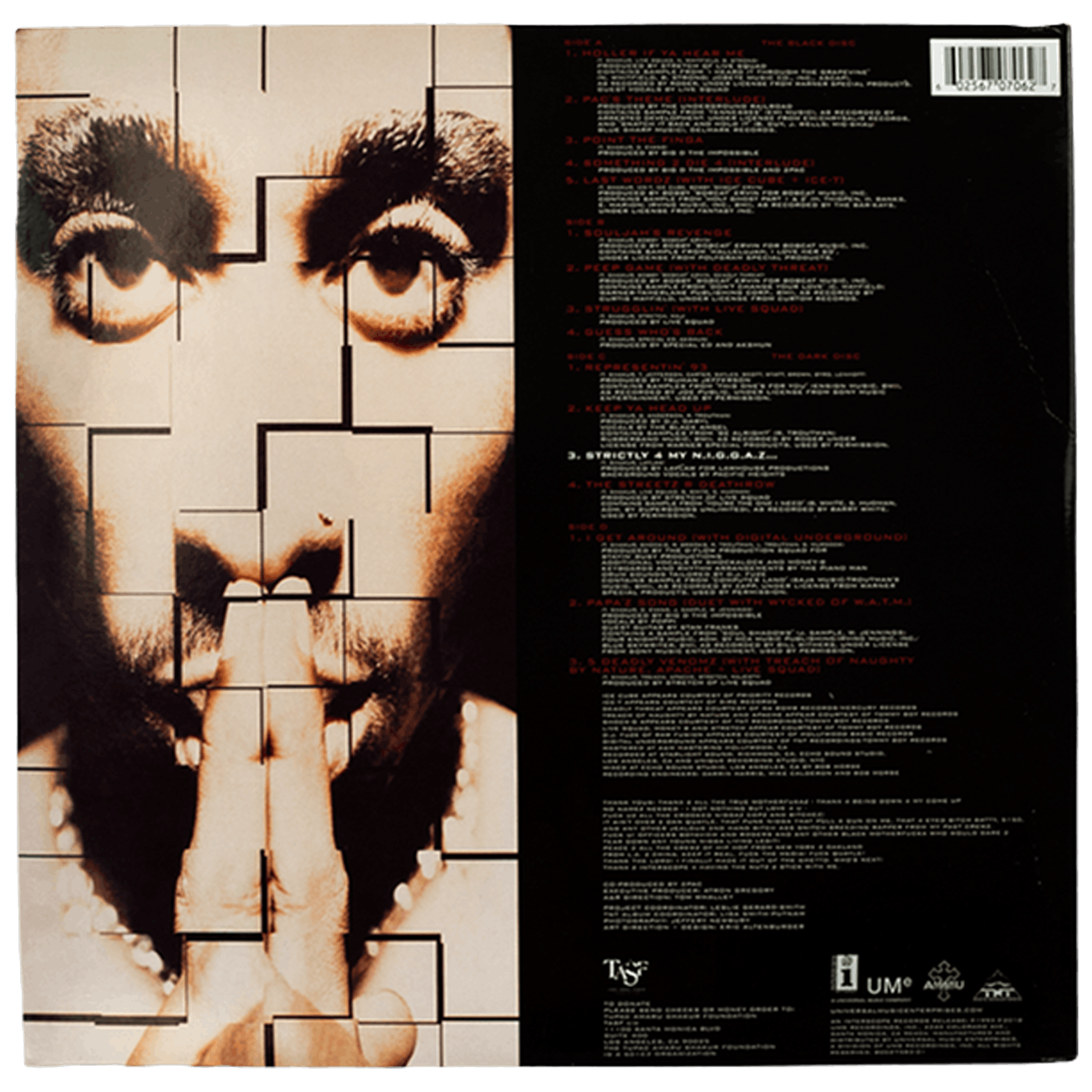 2Pac - Strictly 4 My N.I.G.G.A.Z...