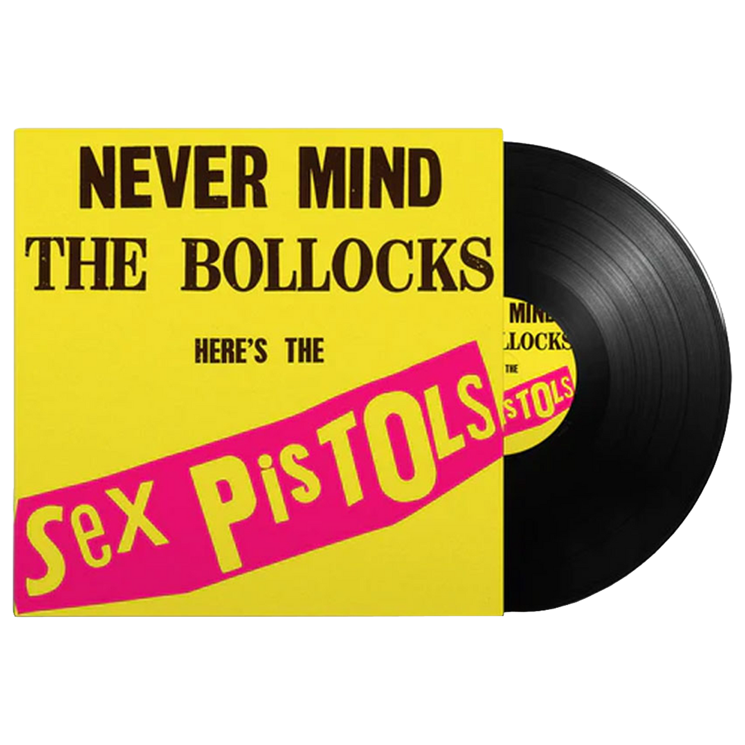 SEX PISTOLS - NEVER MIND THE BOLLOCKS, HERE'S THE SEX PISTOLS - 1LP