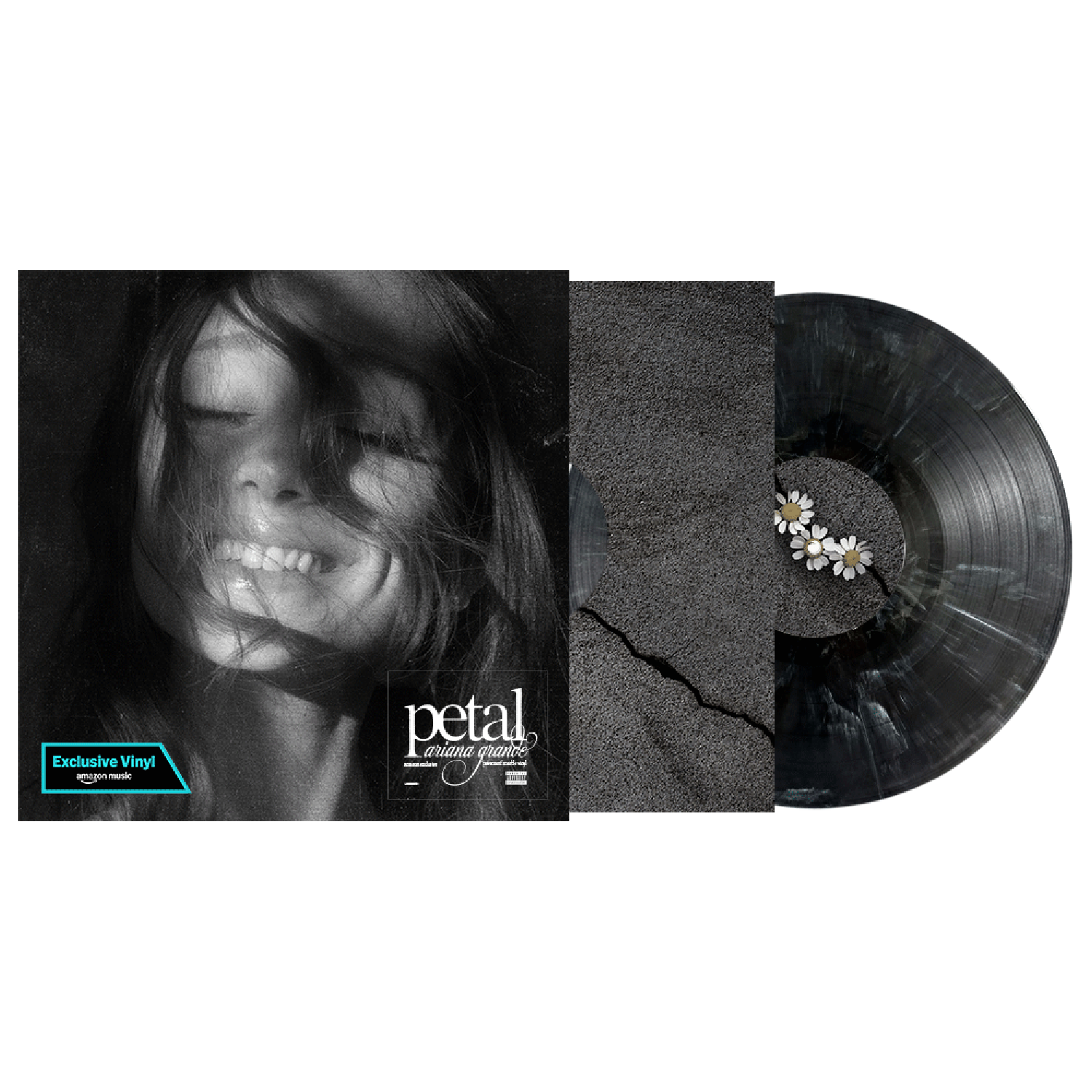 Ariana Grande - Petal 'Pavement' Marble (Retail Exclusive 1LP)