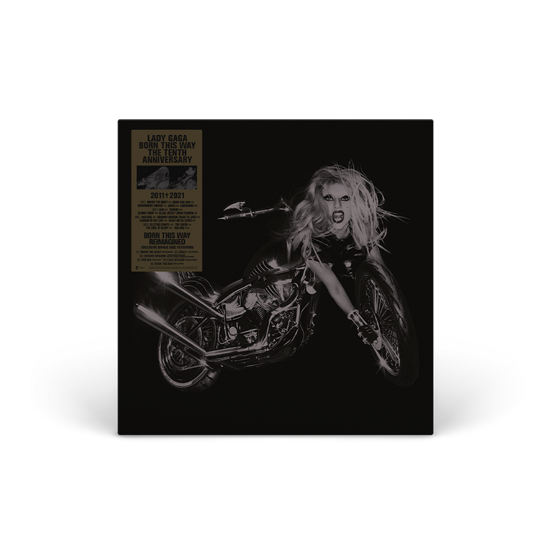 LADY GAGA - BORN THIS WAY THE TENTH ANNIVERSARY 3LP / USA IMPORT