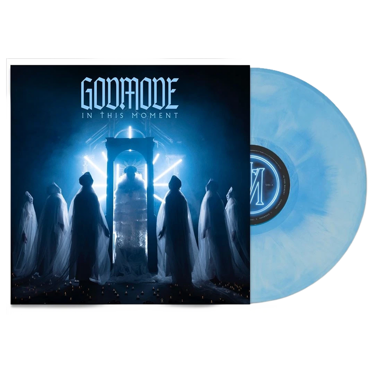 In This Moment - GODMODE -  Galaxy Light Blue vinyl
