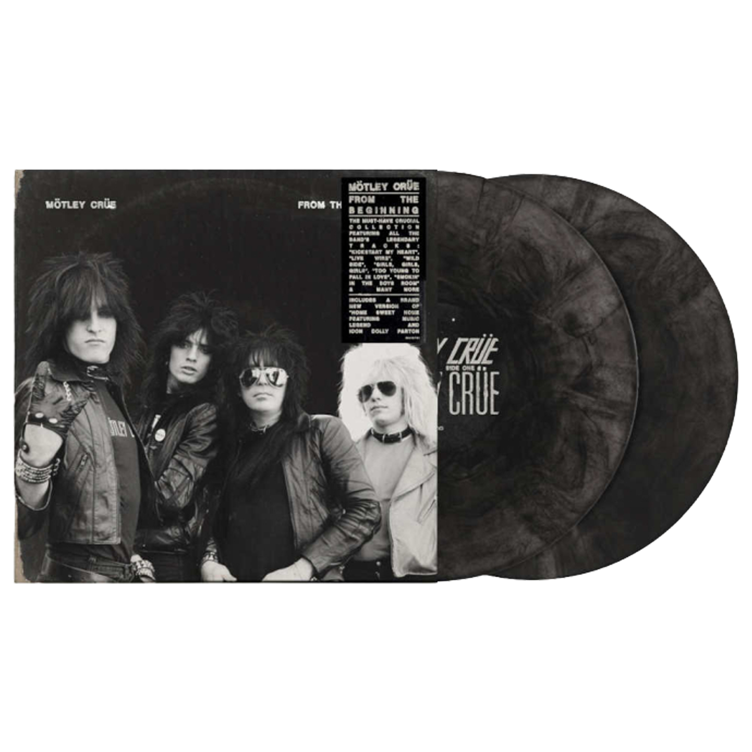 Mötley Crüe, From The Beginning, Vinyl, Vinyl Record, LP, Album, Record Store, Music Collectible, Universal Music Group, Classic Rock, Hard Rock