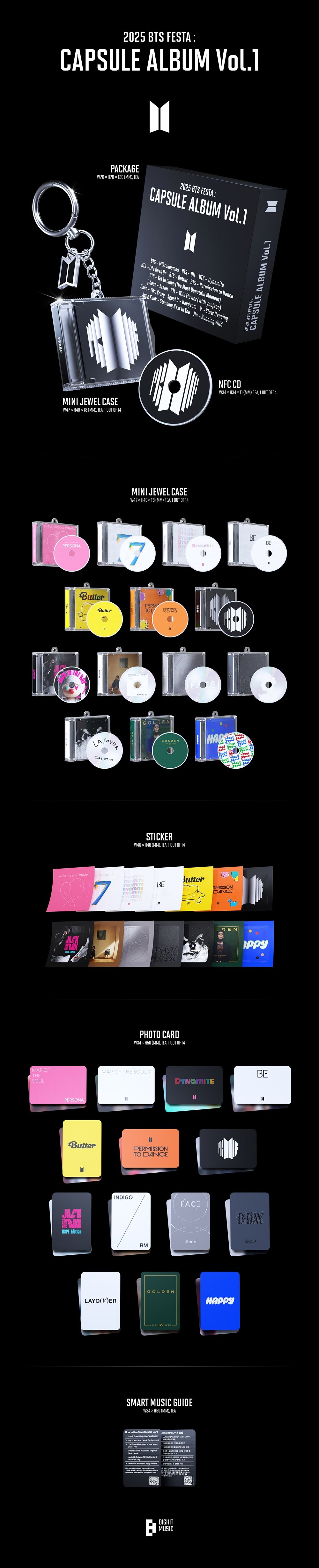 BTS - 2025 BTS FESTA : CAPSULE ALBUM VOL.1 | UMG Africa