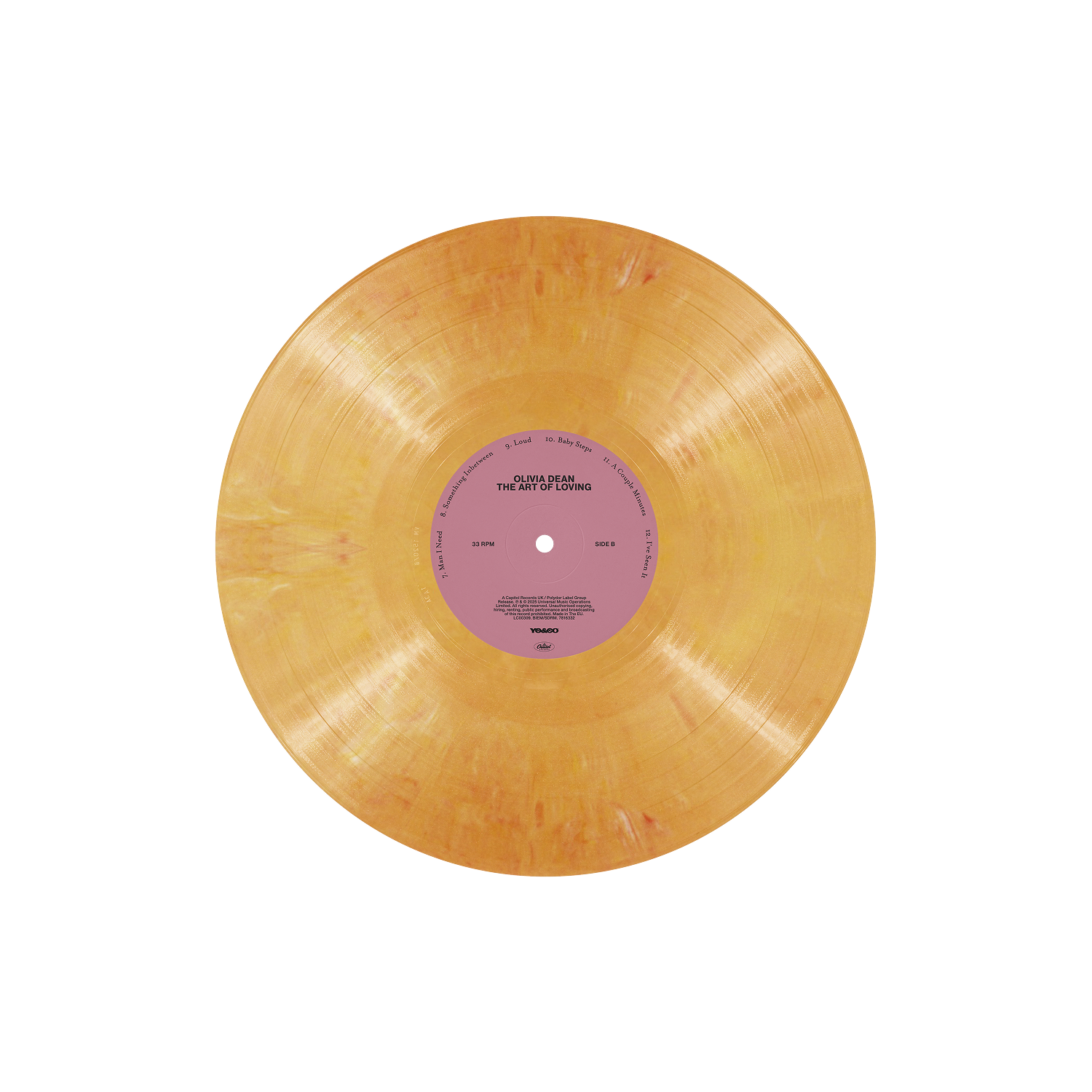 OLIVIA DEAN - THE ART OF LOVING (D2C EXCLUSIVE ALT ART ORANGE VINYL 1LP)