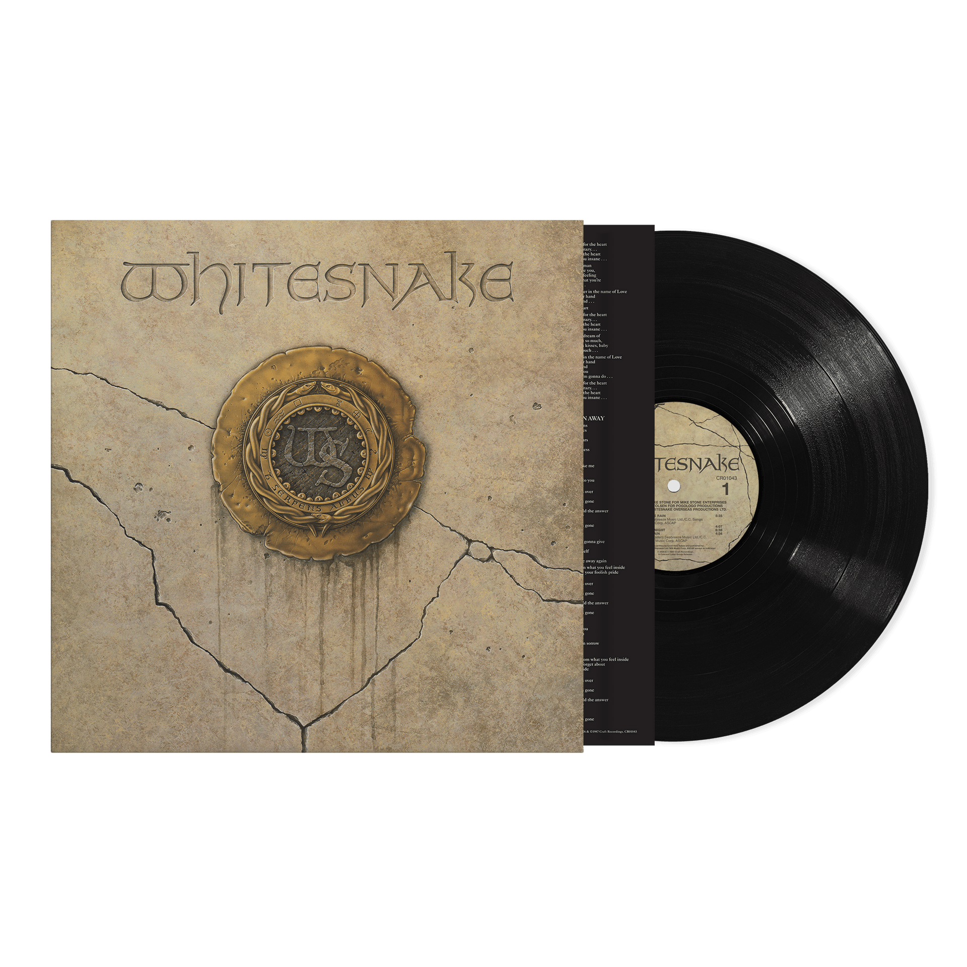 WHITESNAKE - WHITESNAKE (1LP)