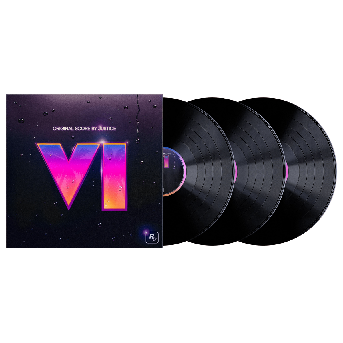 Justice - Grand Theft Auto VI: Original Score - Triple Black Vinyl - 3LP