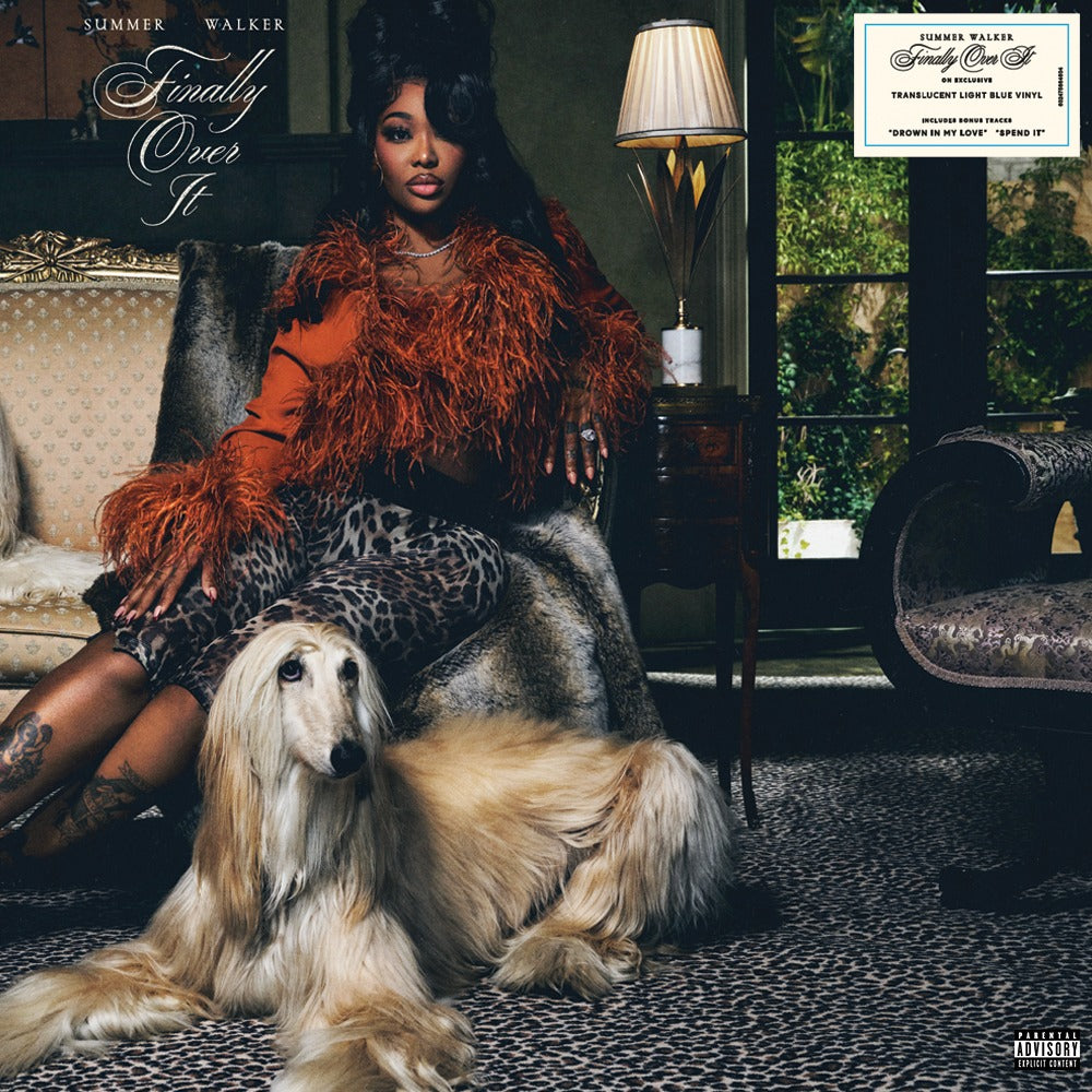 SUMMER WALKER - FINALLY OVER IT (STANDARD TRANSLUCENT LIGHT BLUE 2LP)