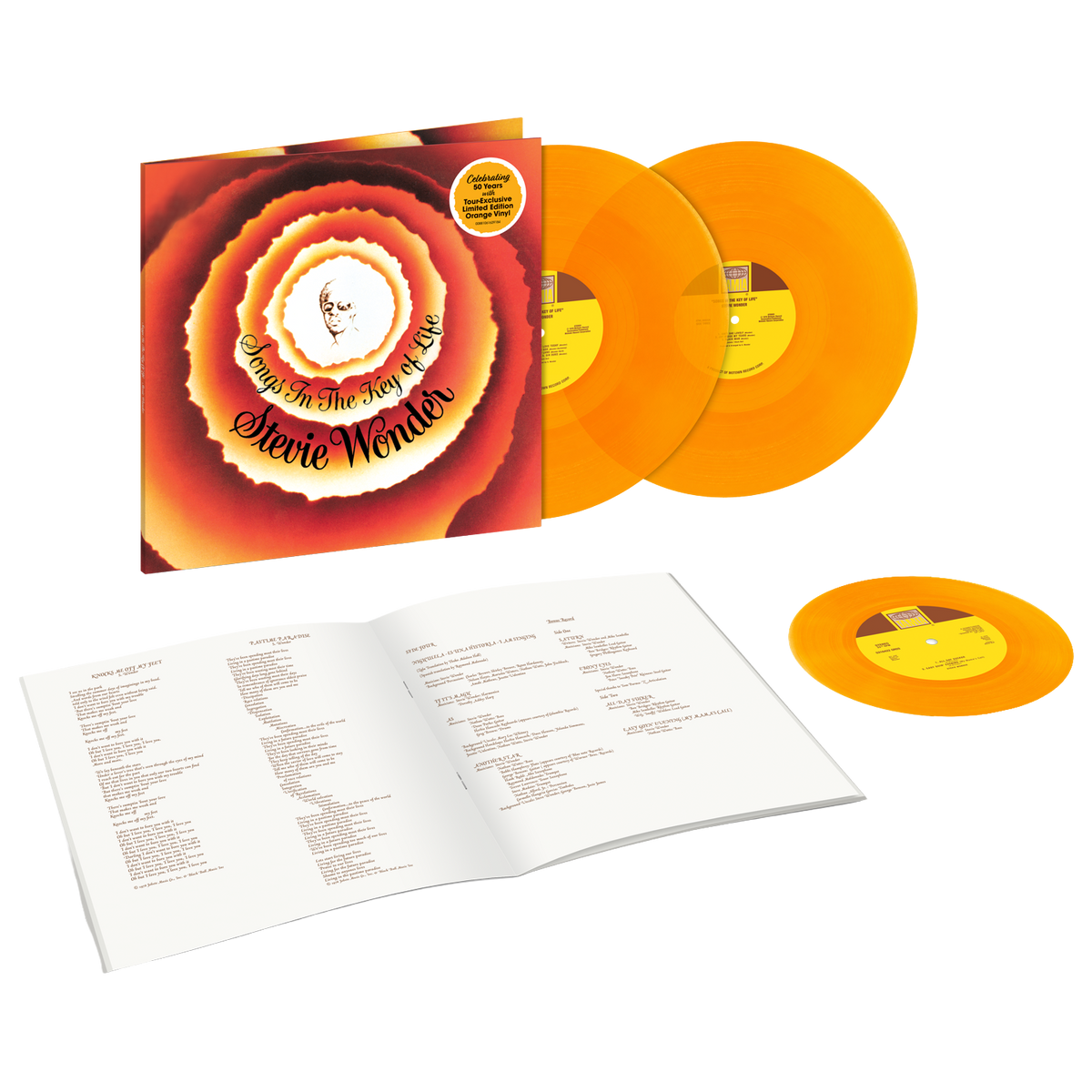 Stevie Wonder - Songs in the Key of Life 2LP + 7' Color