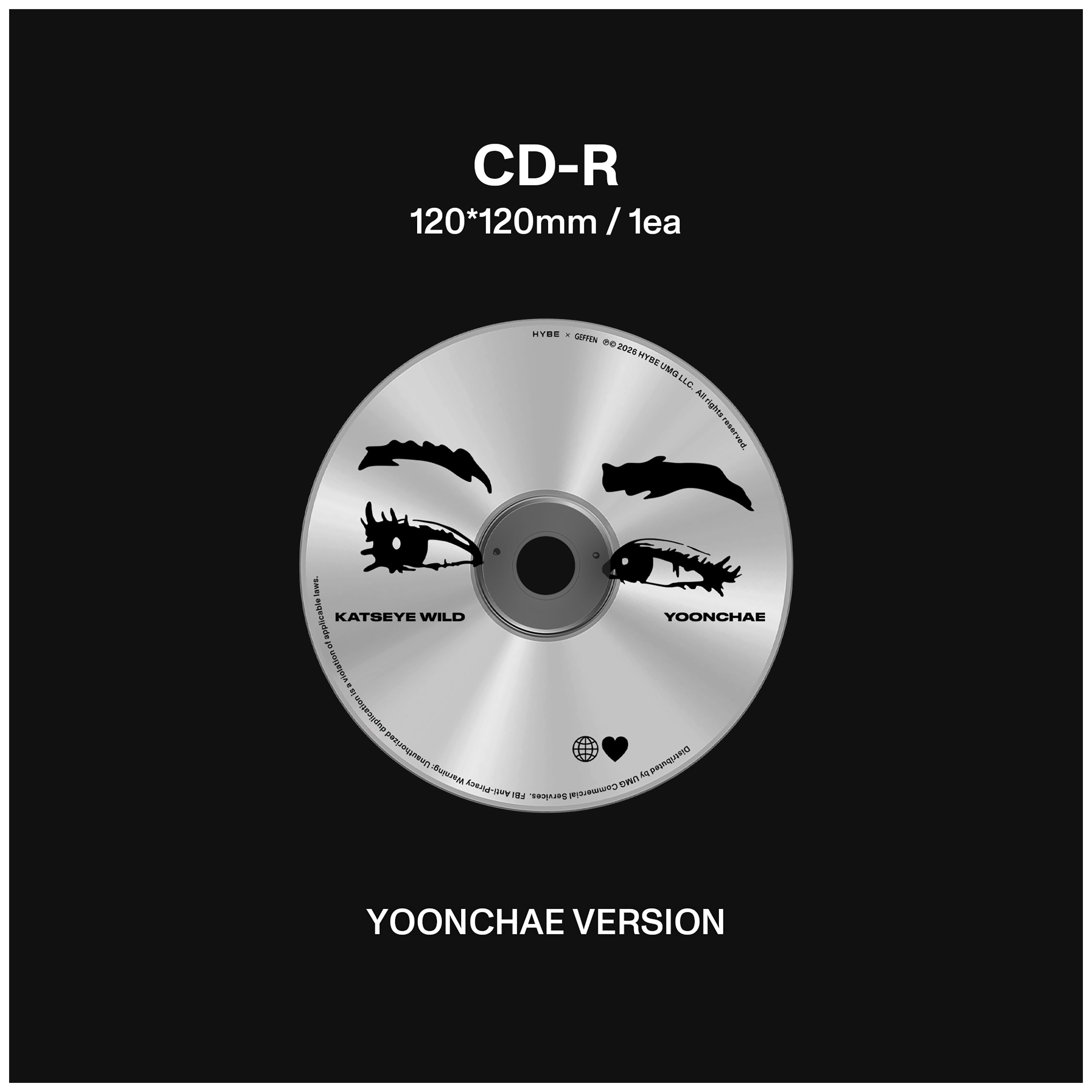 KATSEYE - WILD (YOONCHAE VERSION CD)