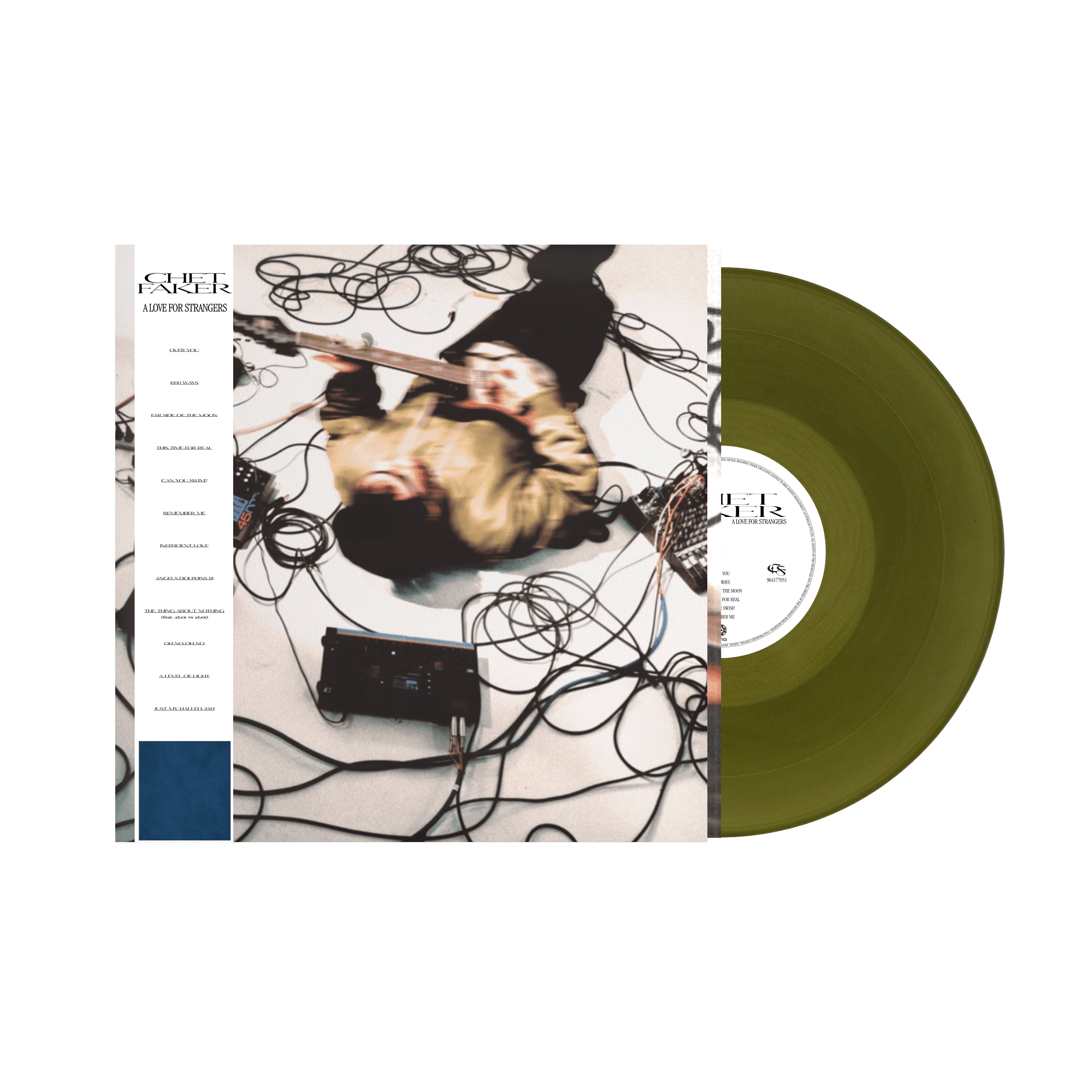 CHET FAKER - A LOVE FOR STRANGERS (FORREST GREEN LP)