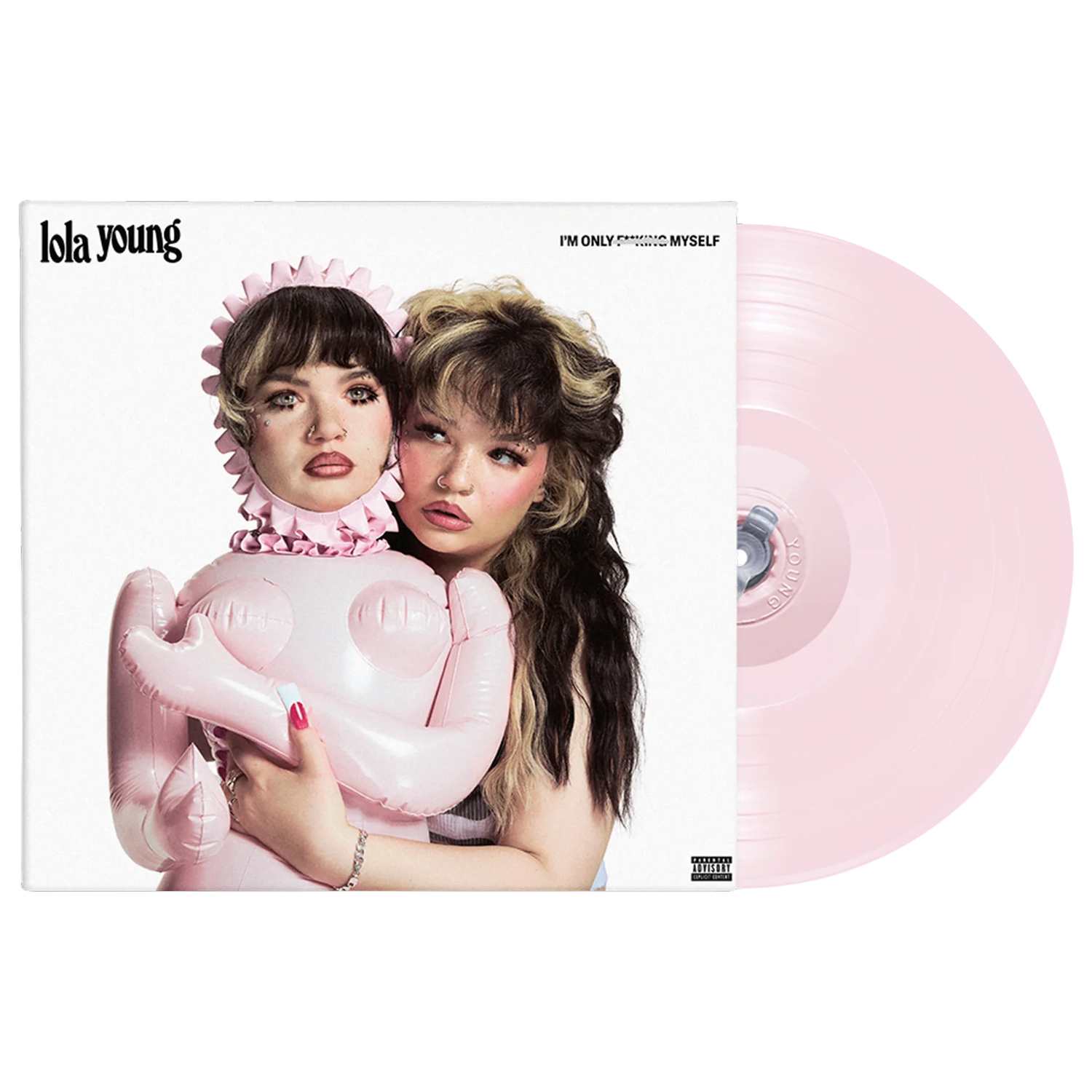 I'm Only F**king Myself: The Basic B*tch Edition (Nude Pink Vinyl LP)