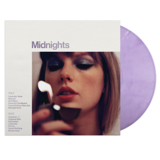 TAYLOR SWIFT - MIDNIGHTS: LAVENDER MARBLED EDITION LP