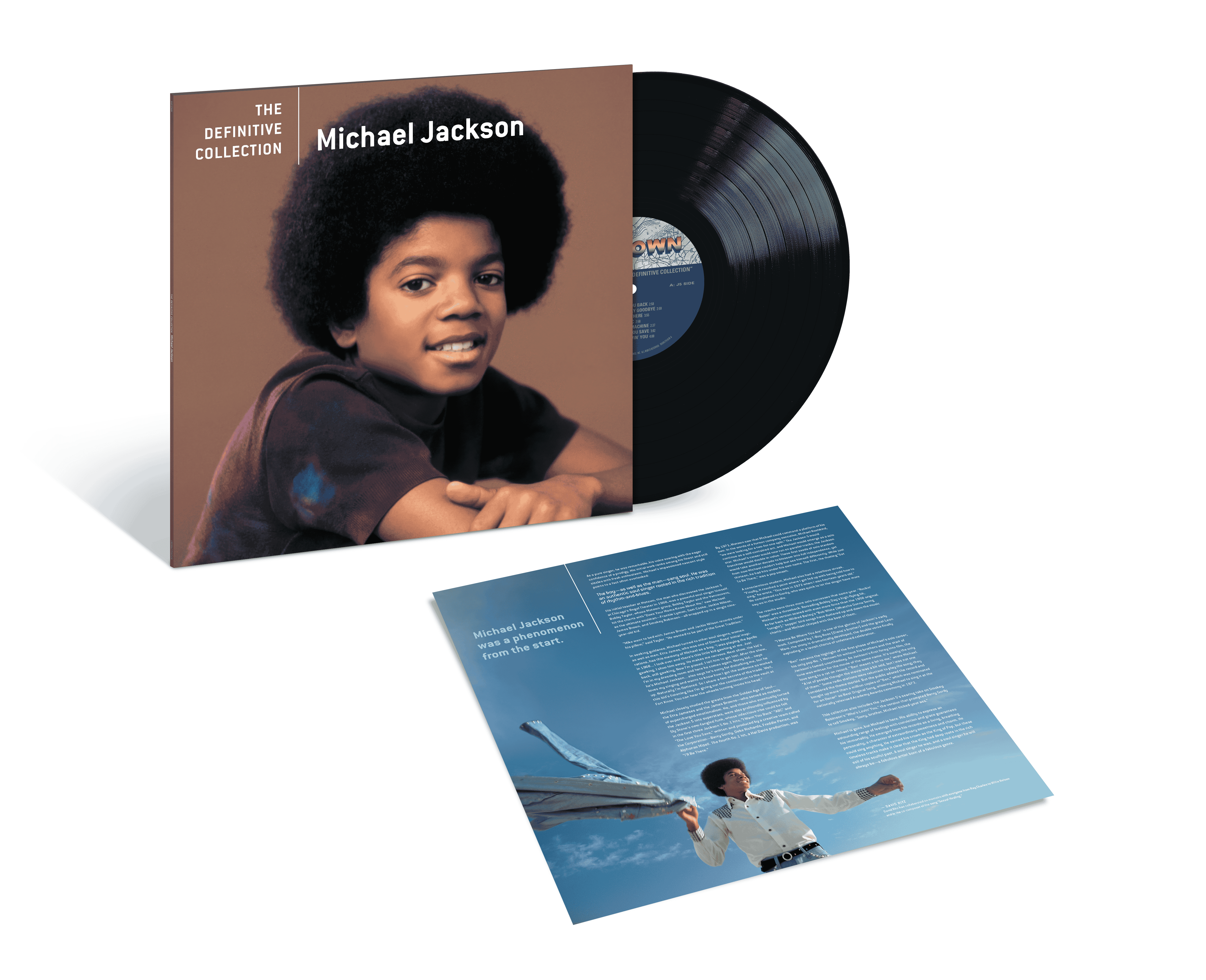 MICHAEL JACKSON - THE DEFINITIVE COLLECTION - 1LP BLACK WIDE