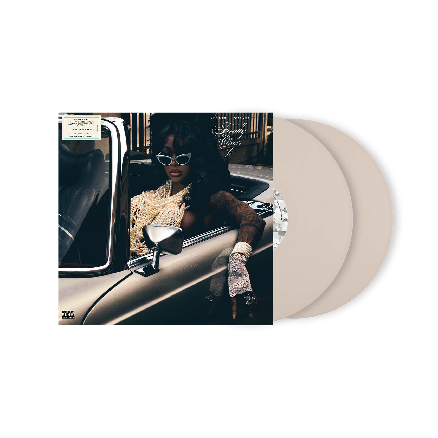 SUMMER WALKER - FINALLY OVER IT  (INDIE STORES ONLY OPAQUE BONE 2LP)