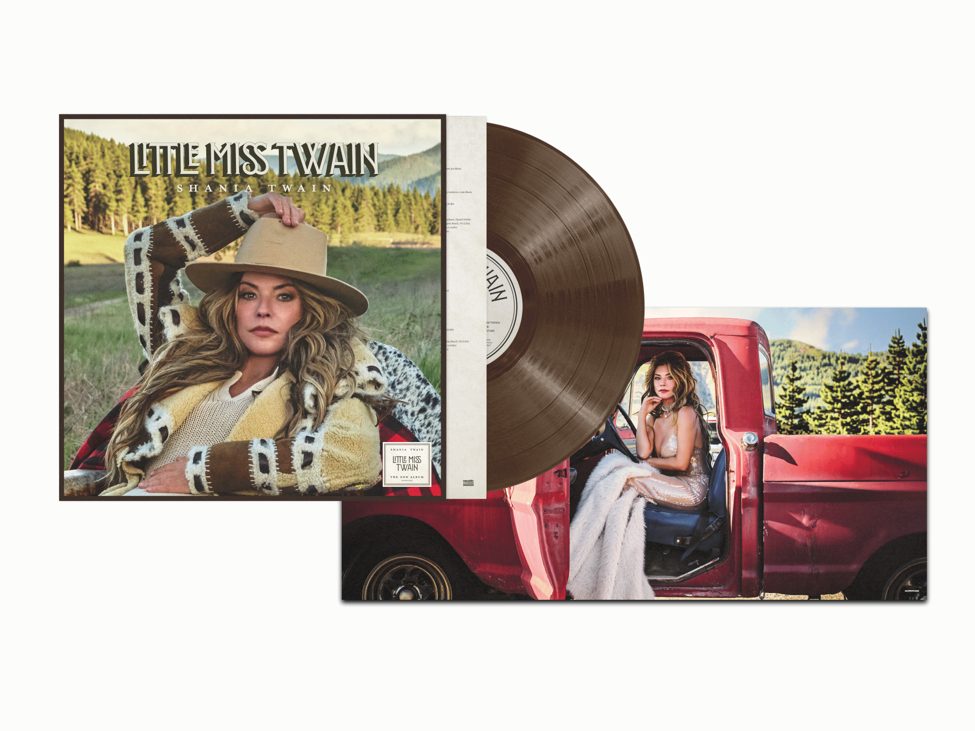 SHANIA TWAIN - LITTLE MISS TWAIN (LP)