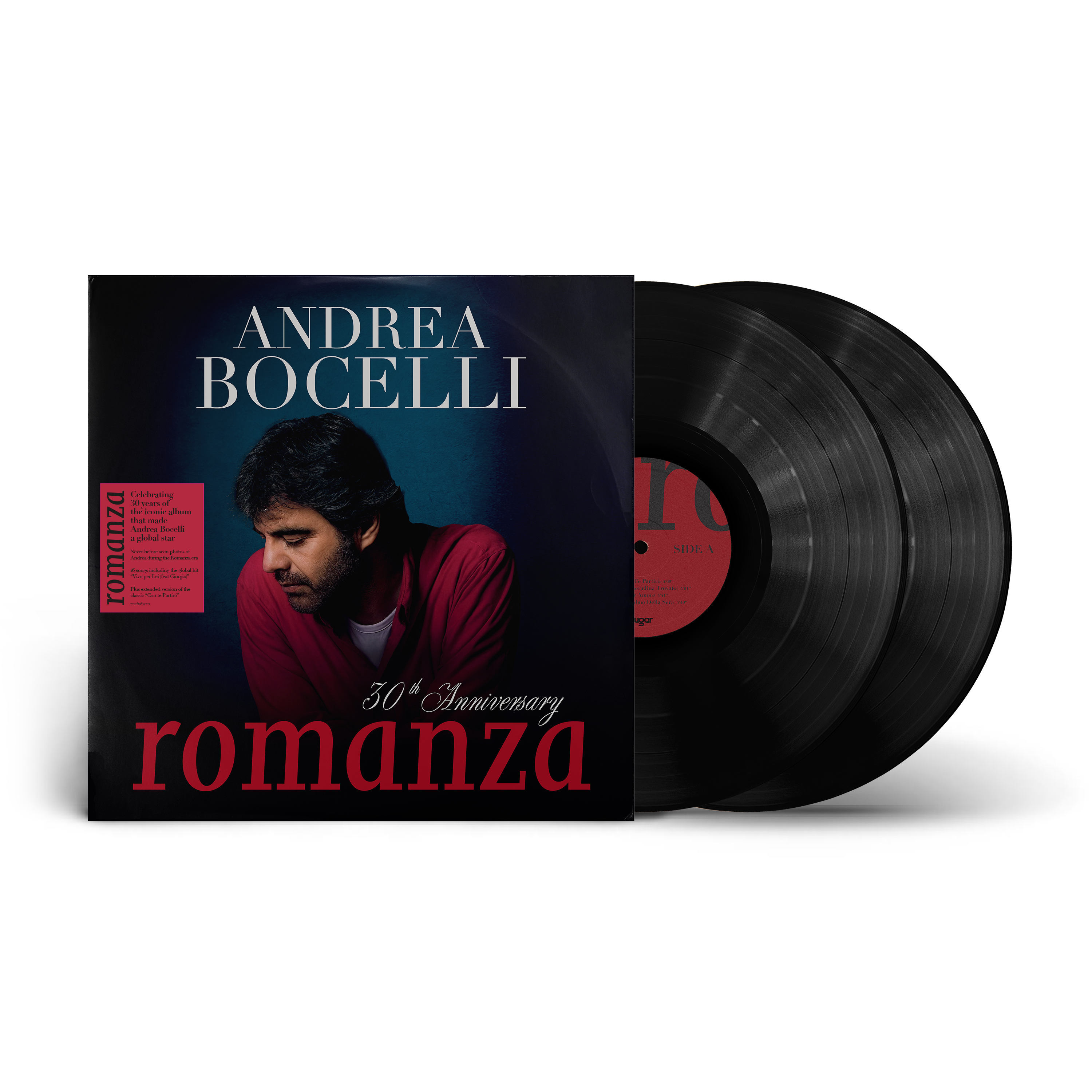 ANDREA BOCELLI - ROMANZA - 30TH ANNIVERSARY / 2LP STD