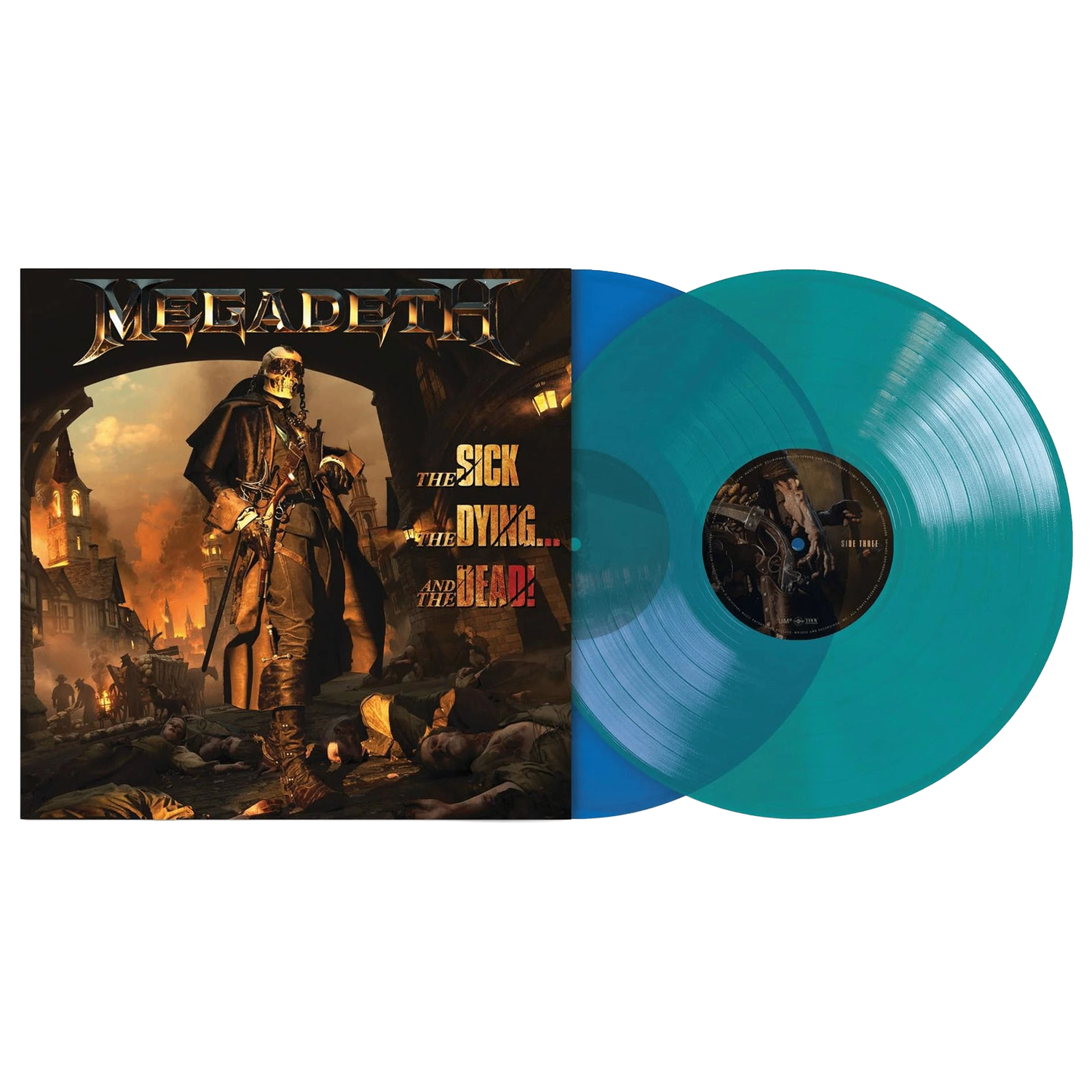 Megadeth - The Sick, The Dying… And The Dead! - 2LP - International Colour Vinyl