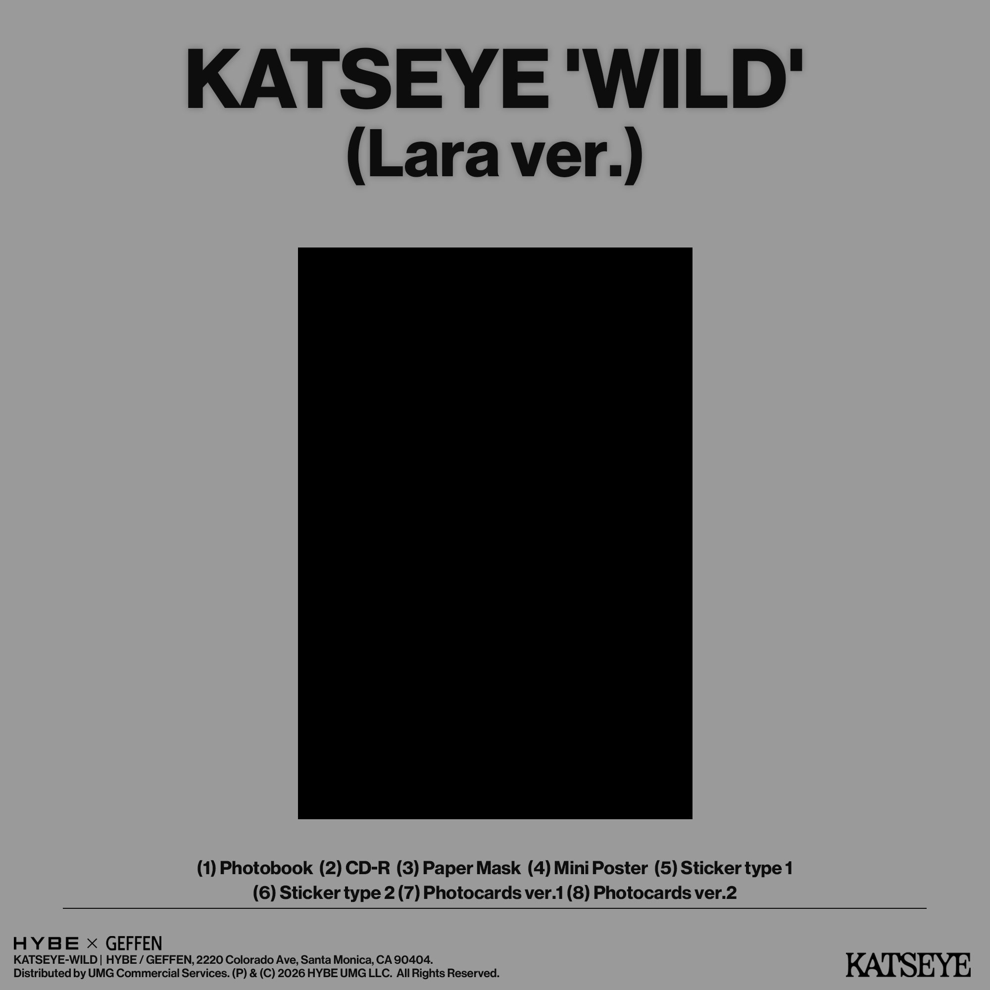 KATSEYE - WILD (LARA VERSION CD)