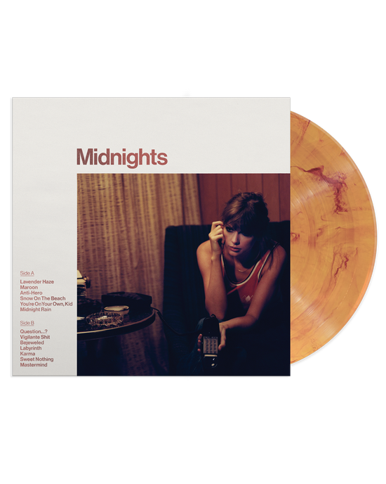 TAYLOR SWIFT - MIDNIGHTS: BLOOD MOON EDITION VINYL