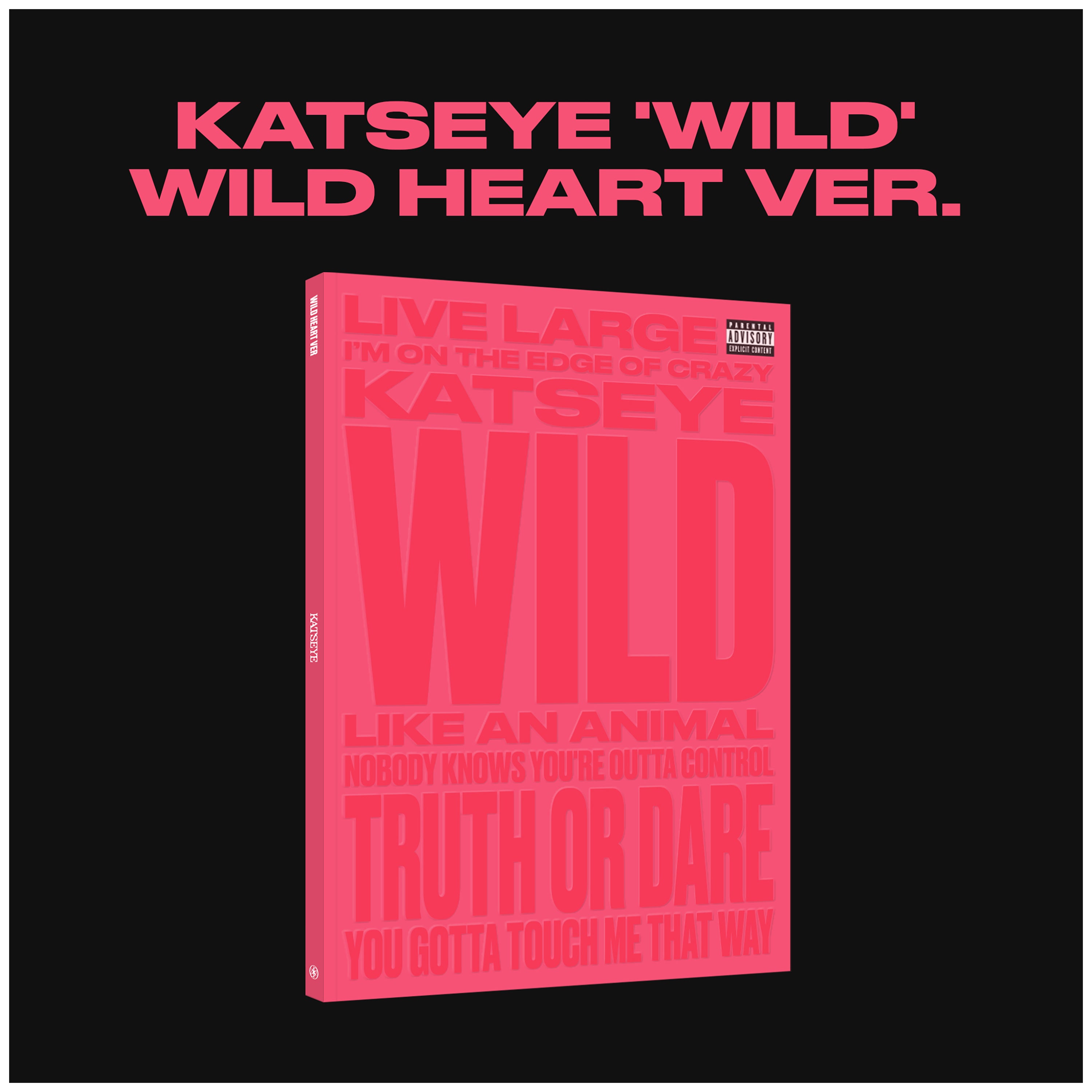 KATSEYE - WILD (WILD HEART VERSION CD)