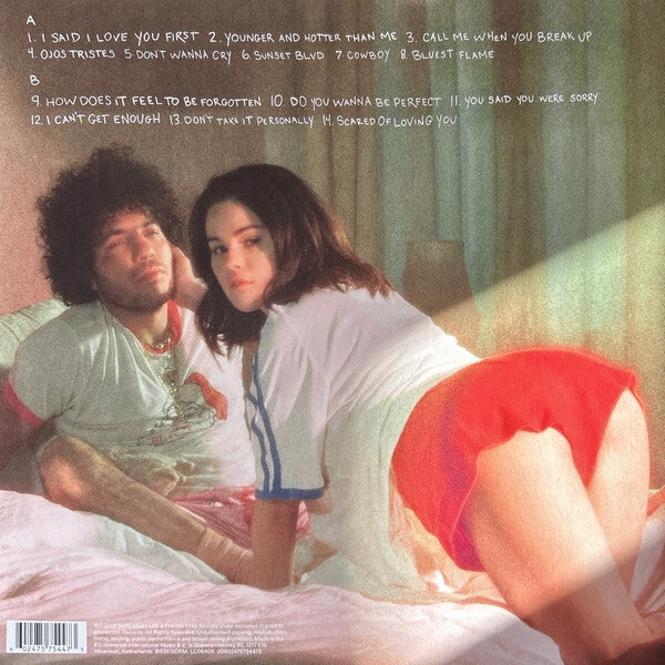 SELENA GOMEZ, BENNY BLANCO - I SAID I LOVE YOU FIRST VINYL