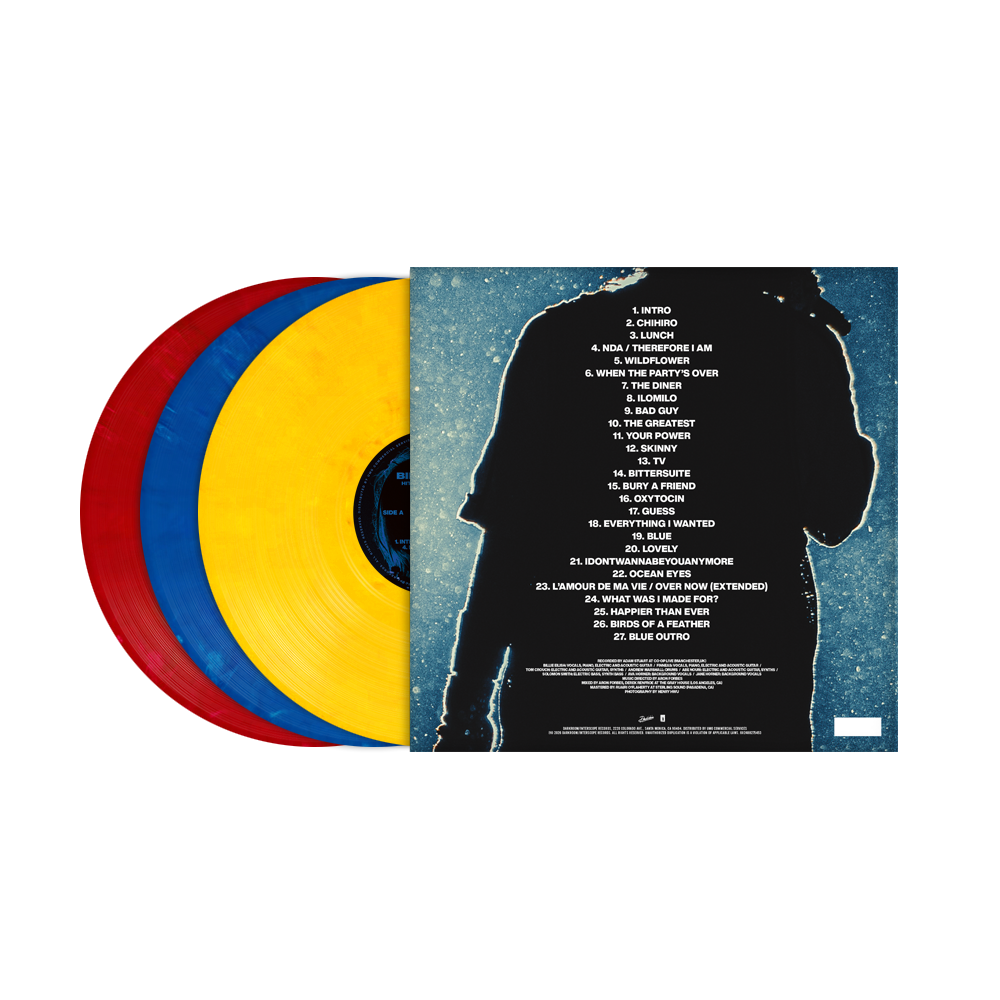BILLIE EILISH - HIT ME HARD AND SOFT: THE TOUR (LIVE) 3LP - UMG Africa