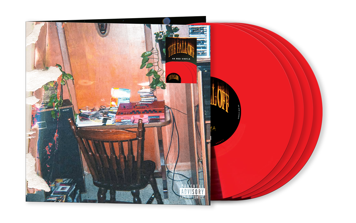 J. COLE - THE FALL-OFF (STANDARD) RED VINYL