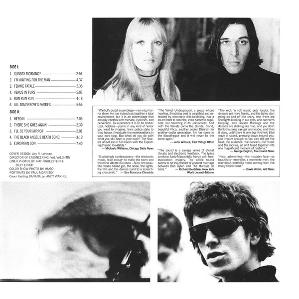 THE VELVET UNDERGROUND, NICO - THE VELVET UNDERGROUND & NICO (2012 VERSION) LP