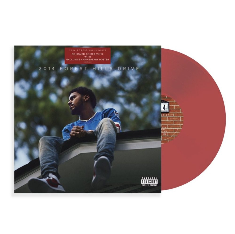 J. Cole - 2014 Forest Hills Drive (10 Year Anniversary International Red Vinyl 2LP)