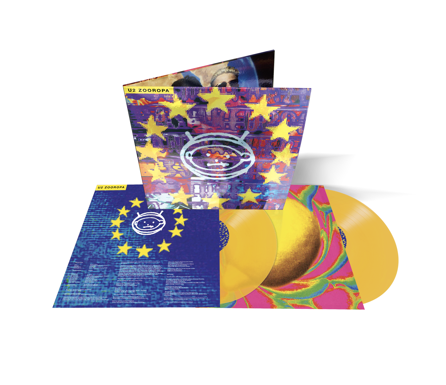 U2 - ZOOROPA 30TH ANNIVERSARY (LIMITED EDITION TRANSPARENT YELLOW 2LP) - UMG Africa
