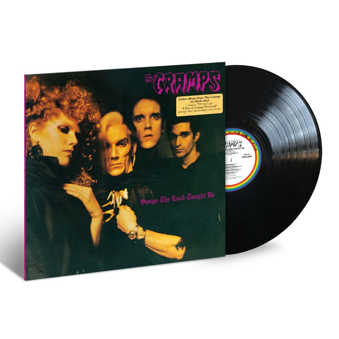 THE CRAMPS - SONGS THE LORD TAUGHT US (BLACK VINYL) LP