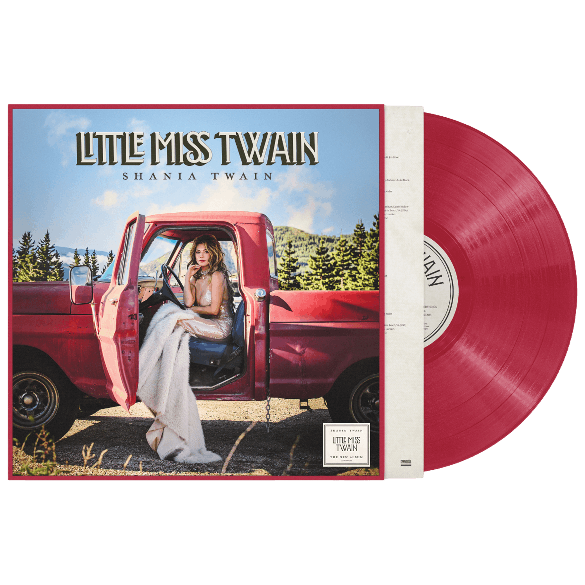 Shania - Little Miss Twain (Rosie Red Vinyl)