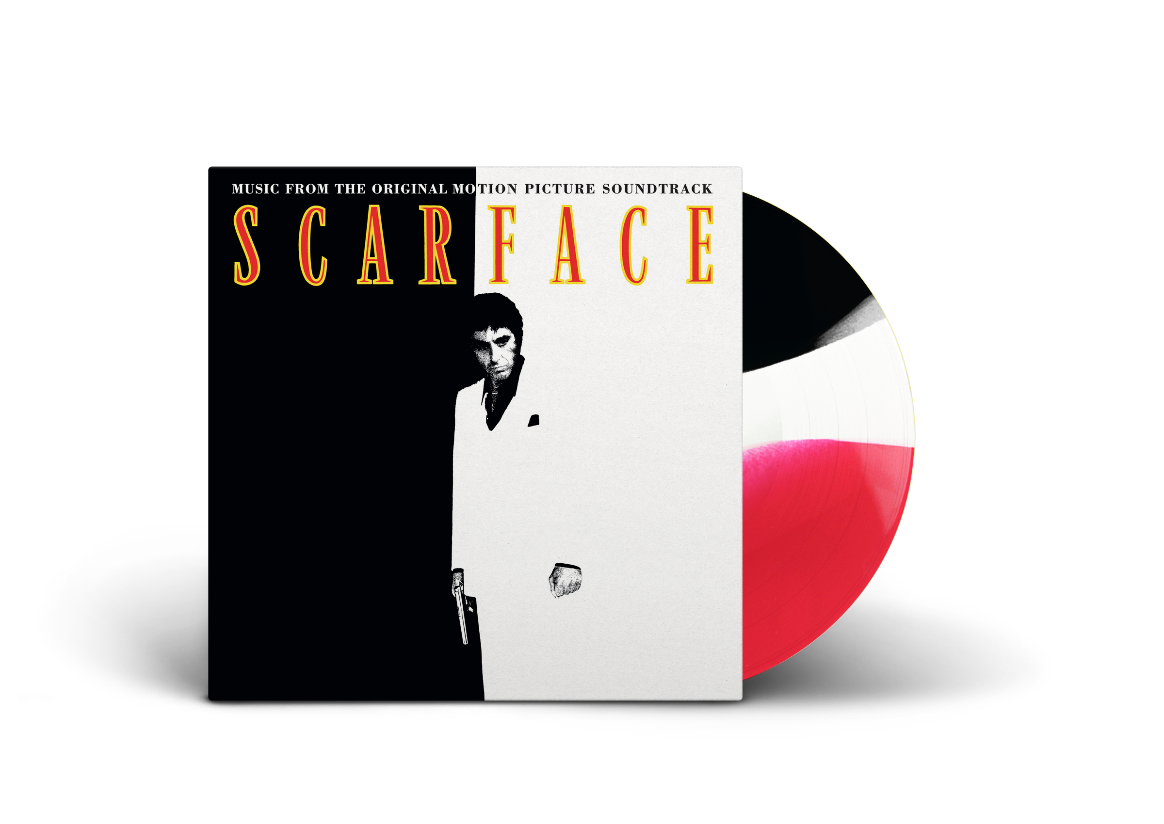 VARIOUS ARTISTS - SCARFACE (1LP RED, WHITE & BLACK SWIRL) - UMG Africa