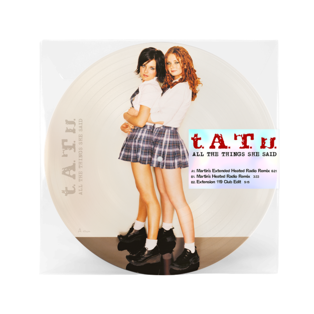 T.A.T.U. - ALL THE THINGS SHE SAID (PICTURE DISC) LP