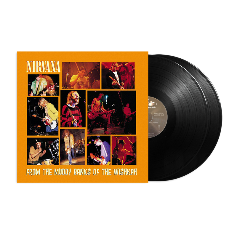 NIRVANA - FROM THE MUDDY BANKS OF THE WISHKAH  - LIVE 2LP