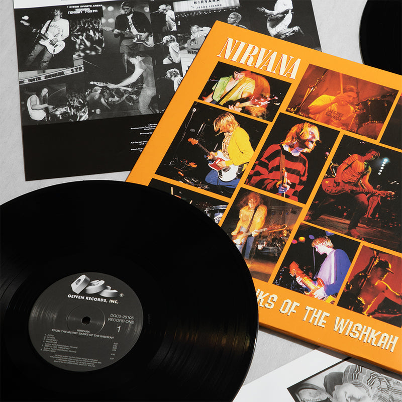 NIRVANA - FROM THE MUDDY BANKS OF THE WISHKAH - LIVE 2LP