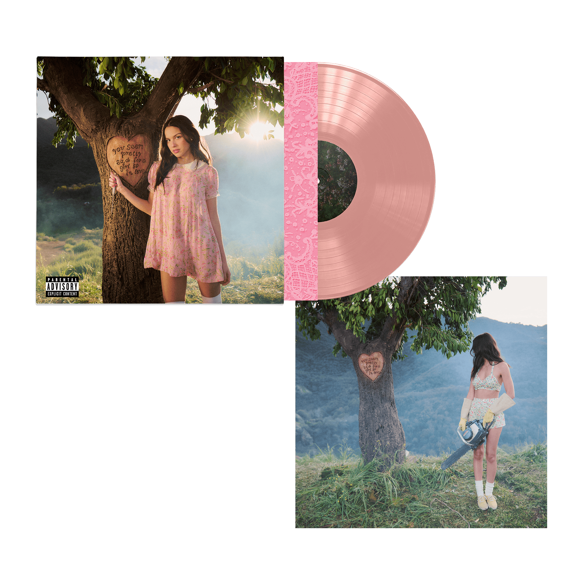 OLIVIA RODRIGO - YOU SEEM PRETTY SAD FOR A GIRL SO IN LOVE (RETAILER EXCL.) 'PRETTY SAD' PINK