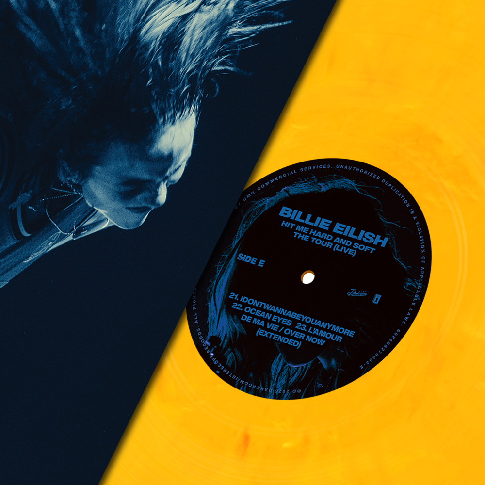 Billie Eilish レコード 2枚セット BILLIE EILISH - HIT ME HARD AND SOFT: THE TOUR (LIVE) 3LP | UMG Africa