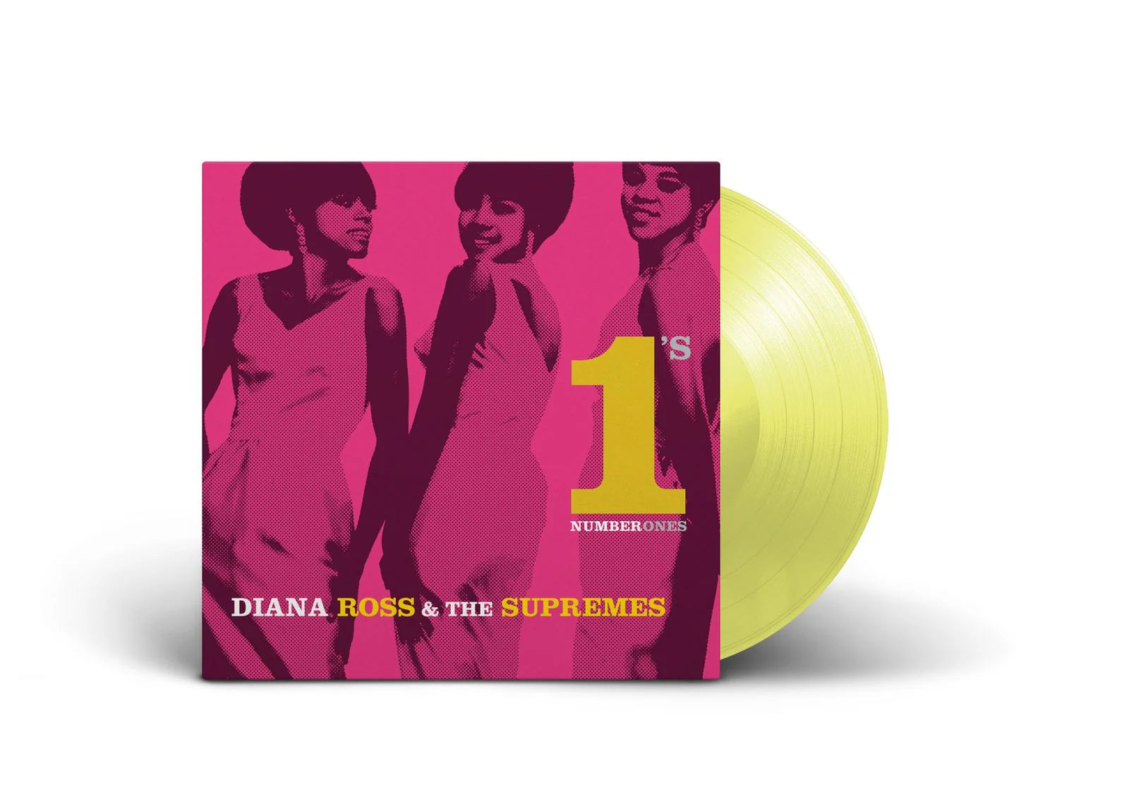 DIANA ROSS & THE SUPREMES - MOTOWN 1'S (1LP YELLOW COLOUR VINYL LRD EDT)