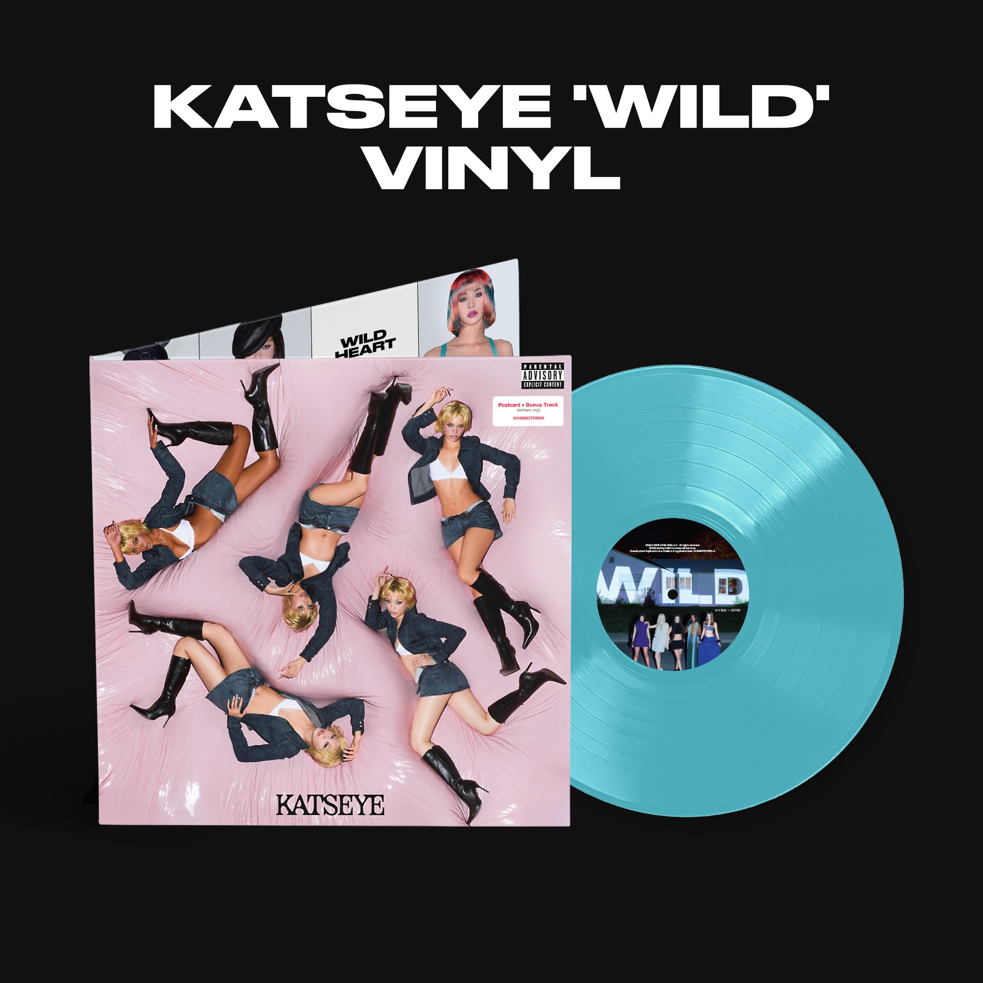 KATSEYE - WILD (INTERNATIONAL RETAILER EXCLUSIVE LP)