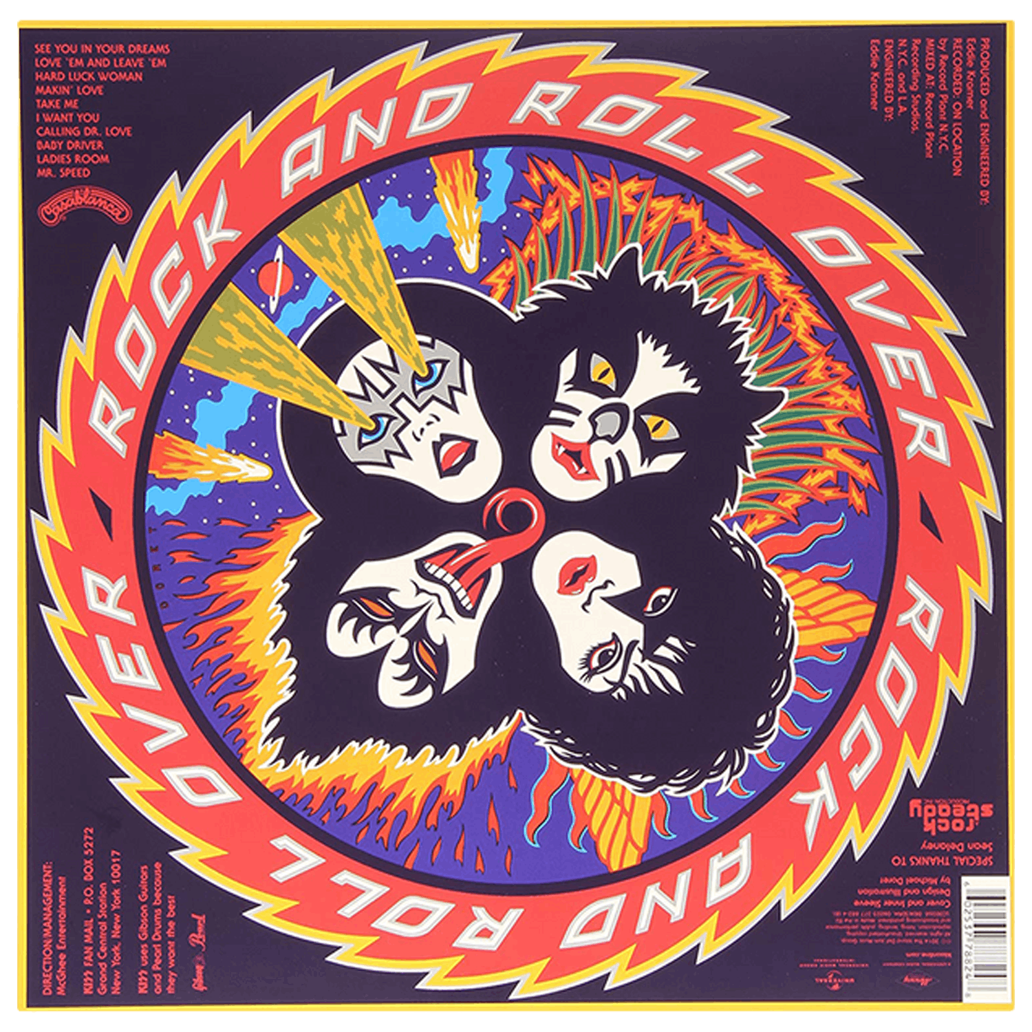 KISS - Rock And Roll Over (1LP)