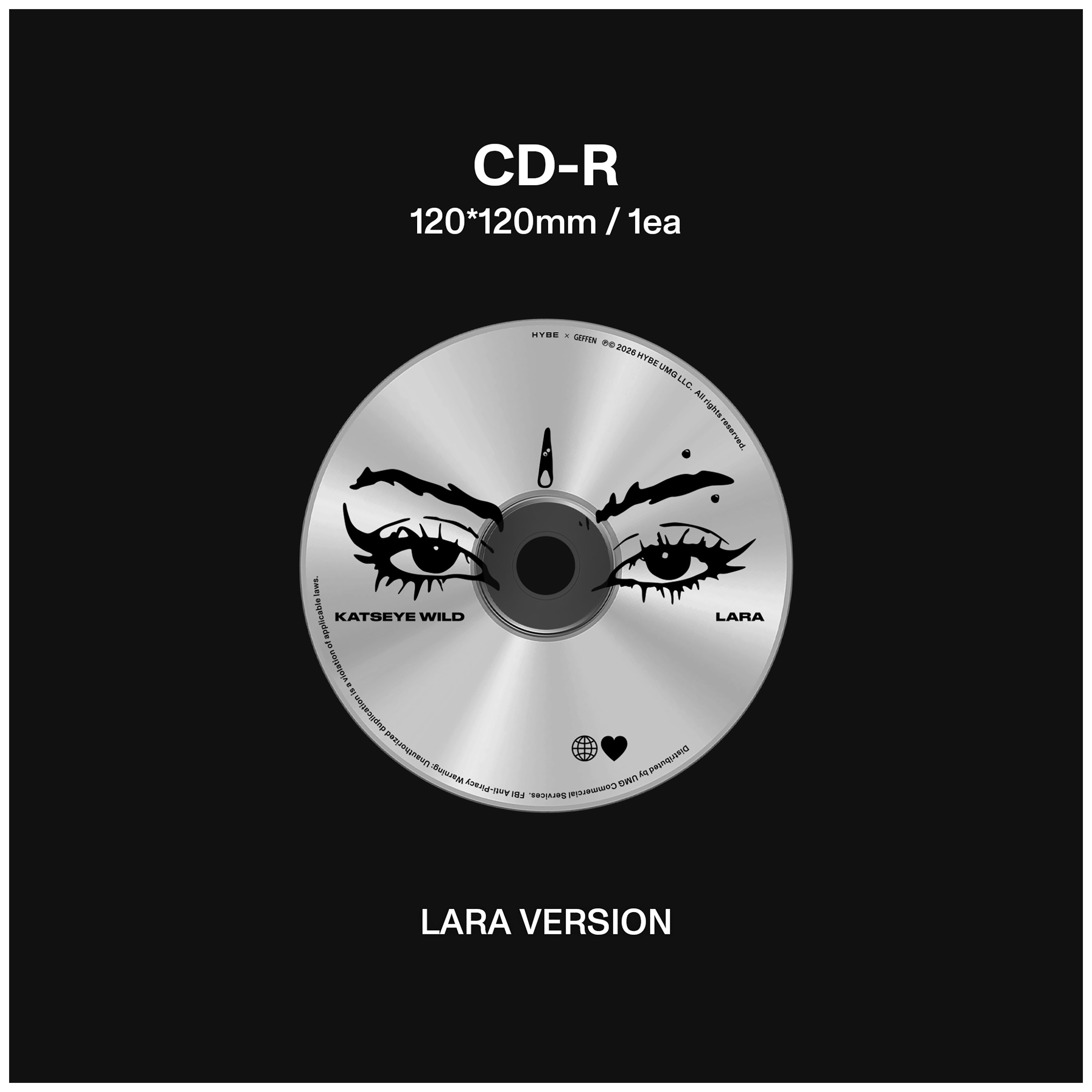 KATSEYE - WILD (LARA VERSION CD)