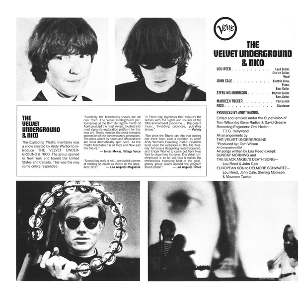 THE VELVET UNDERGROUND, NICO - THE VELVET UNDERGROUND & NICO (2012 VERSION) LP