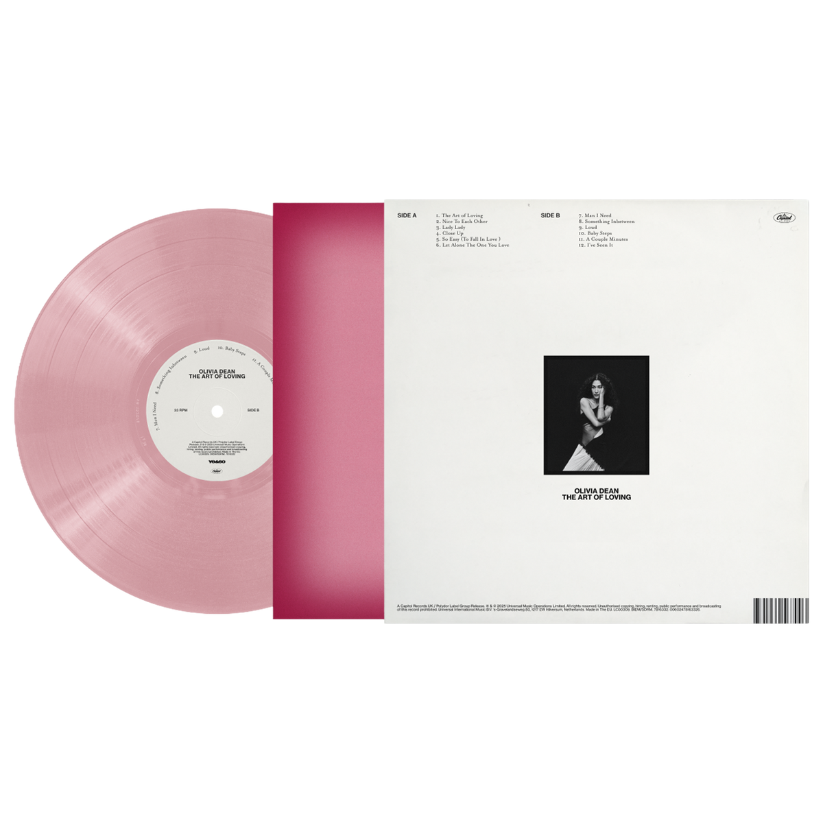 Olivia Dean - The Art of Loving (Anniversary Edition Pink 1LP + Poster)