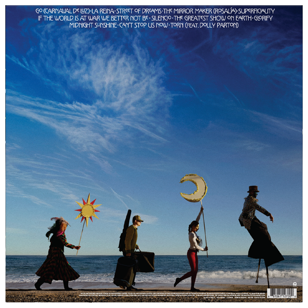 U2 - Carnaval De Luz, Standard Black Vinyl