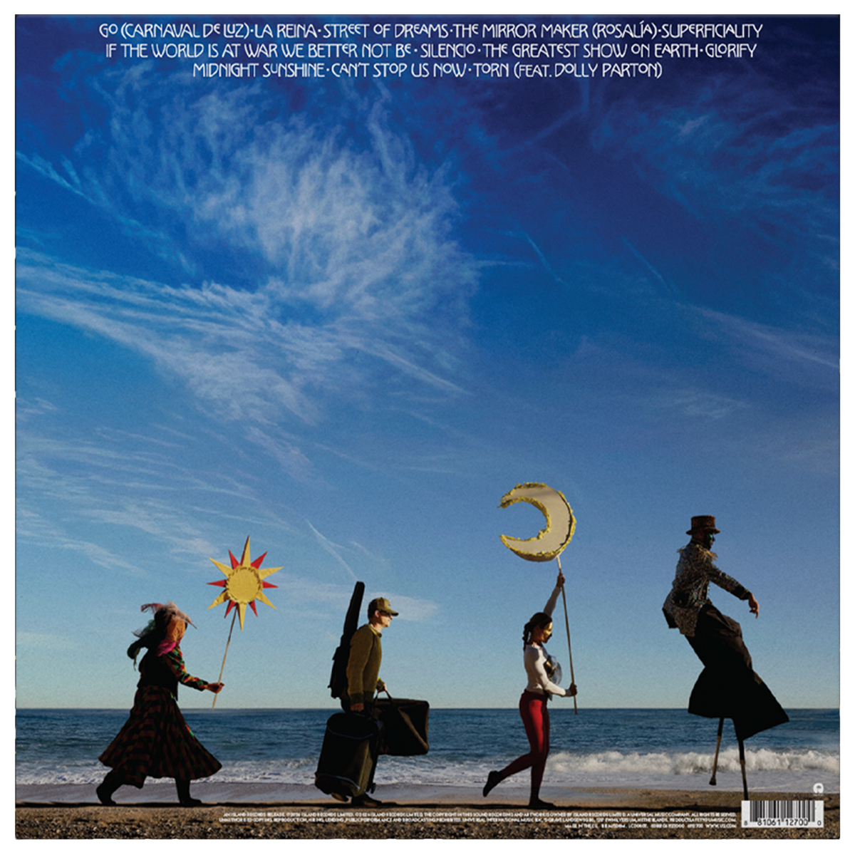 U2 - Carnaval De Luz, Dark Blue Marble Vinyl