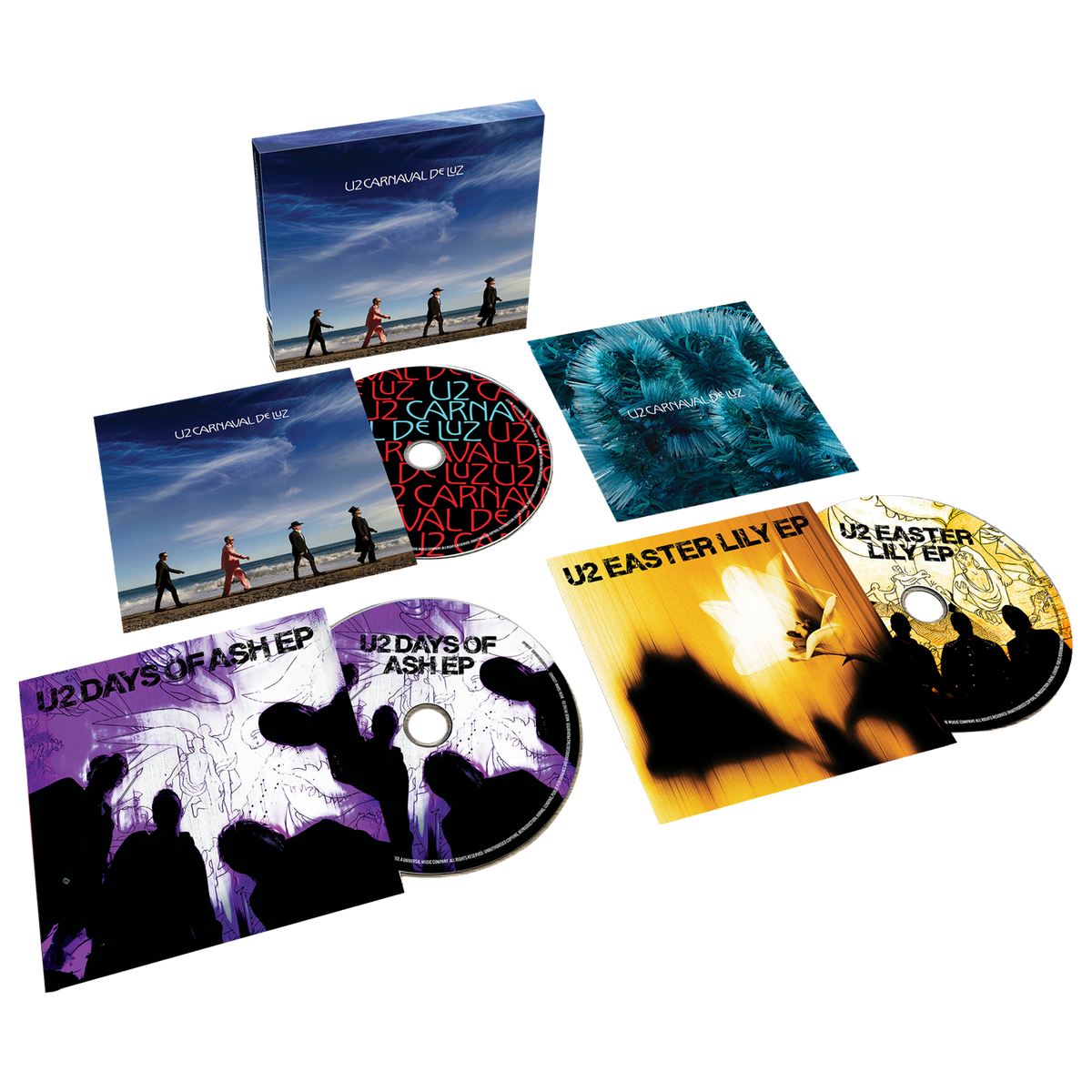 U2 - Carnaval De Luz, Limited Edition Deluxe CD Boxset